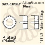 Swarovski Vision Settings (1681/S) 12mm - No Plating