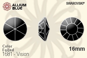 Swarovski Vision (1681) 16mm - Color With Platinum Foiling - Click Image to Close