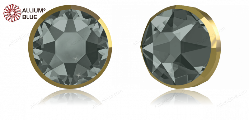 SWAROVSKI 2078/I SS 20 BLACK DIAMOND DORADOZ A HF