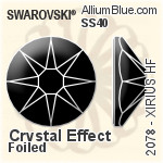 Swarovski XIRIUS Flat Back Hotfix (2078) SS34 - Color Unfoiled