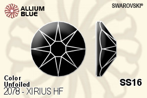 Swarovski XIRIUS Flat Back Hotfix (2078) SS16 - Color Unfoiled