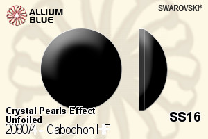 Swarovski Cabochon Flat Back Hotfix (2080/4) SS16 - Crystal Pearls Effect Unfoiled