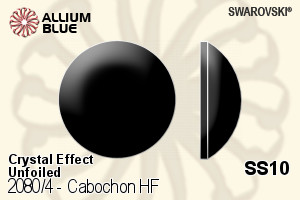 Swarovski Cabochon Flat Back Hotfix (2080/4) SS10 - Crystal Effect Unfoiled - Haga Click en la Imagen para Cerrar