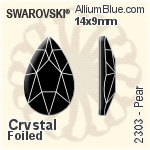 Swarovski XILION Rose Flat Back (2028/2058) SS20 - Mixed Colors (Uncoated)
