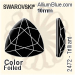 施華洛世奇 Trilliant 平底石 (2472) 5mm - 顏色 無水銀底