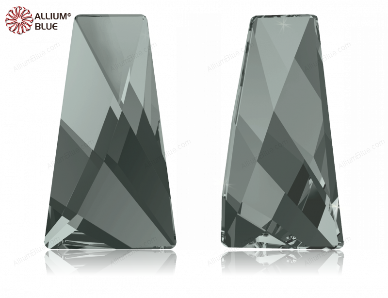 SWAROVSKI 2770 6X3.5MM BLACK DIAMOND F