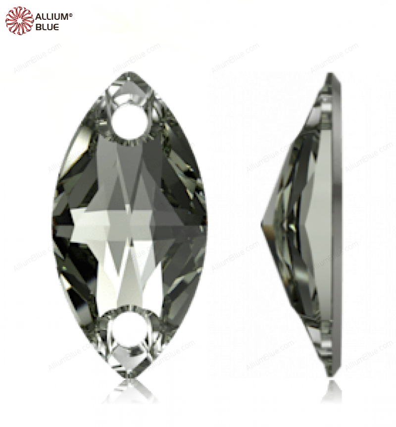 SWAROVSKI 3223 18X9MM BLACK DIAMOND F
