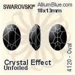 Swarovski XILION Navette Fancy Stone (4228) 6x3mm - Crystal Effect With Platinum Foiling