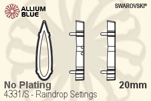 施華洛世奇 Raindrop花式石爪托 (4331/S) 20mm - 無鍍層 - 關閉視窗 >> 可點擊圖片