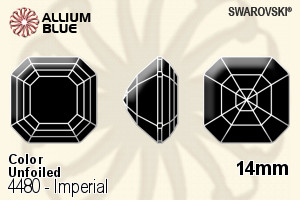 施華洛世奇 Imperial 花式石 (4480) 14mm - 顏色 無水銀底 - 關閉視窗 >> 可點擊圖片