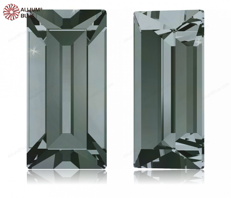 SWAROVSKI 4501 5X2.5MM BLACK DIAMOND F