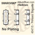 Swarovski Square Octagon Settings (4675/S) 23mm - No Plating