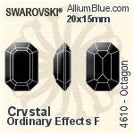 Swarovski Cosmic Pendant (6680) 14mm - Crystal Effect