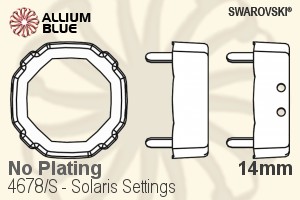施華洛世奇 Solaris花式石爪托 (4678/S) 14mm - 無鍍層