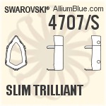 4707/S - Slim Trilliant Settings