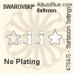 Swarovski Starbloom Settings (4754/S) 13x13.5mm - No Plating