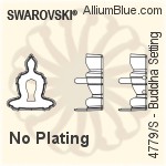 Swarovski Buddha Setting (4779/S) 18x15.6mm - No Plating