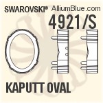4921/S - Kaputt Oval Settings