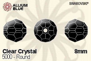 Swarovski Round Bead (5000) 8mm - Clear Crystal