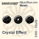 スワロフスキー ラウンド ビーズ (5000) 10mm - クリスタル エフェクト