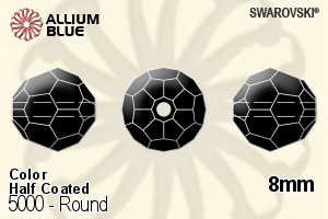Swarovski Round Bead (5000) 8mm - Color (Half Coated)