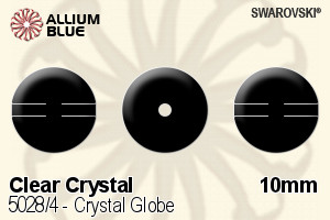 施華洛世奇 Crystal Globe 串珠 (5028/4) 10mm - 透明白色 - 關閉視窗 >> 可點擊圖片