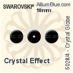施华洛世奇 Crystal Globe 串珠 (5028/4) 10mm - 白色（半涂层）