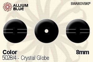 スワロフスキー クリスタル Globe ビーズ (5028/4) 8mm - カラー - ウインドウを閉じる