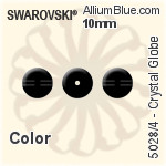 Swarovski Crystal Globe Bead (5028/4) 8mm - Color