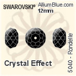 Swarovski Rondelle Bead (5040) 12mm - Crystal Effect