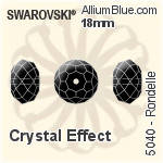 Swarovski Rondelle Bead (5040) 18mm - Crystal Effect