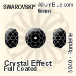 Swarovski Rondelle Bead (5040) 4mm - Color (Full Coated)