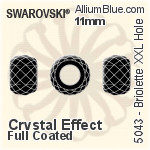 Swarovski Drop Pendant (6000) 15x7.5mm - Crystal Effect