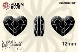 Swarovski Love Bead (5741) 12mm - Crystal Effect (Full Coated) - Haga Click en la Imagen para Cerrar