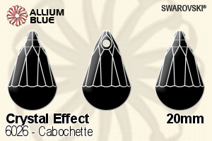Swarovski Cabochette Pendant (6026) 20mm - Crystal Effect - Haga Click en la Imagen para Cerrar