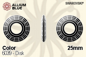 施华洛世奇 Disk 吊坠 (6039) 25mm - 颜色