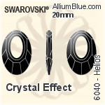スワロフスキー Helios ペンダント (6040) 20mm - クリスタル エフェクト