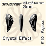 Swarovski Barrel Shaped/Oval Bead (5200) 6x4mm - Crystal Effect