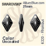 Swarovski Ellipse Pendant (6470) 48mm - Clear Crystal