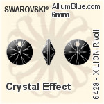 Swarovski XILION Rivoli Pendant (6428) 6mm - Crystal Effect