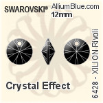 Swarovski XILION Rivoli Pendant (6428) 6mm - Color (Half Coated)
