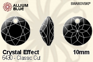 Swarovski Classic Cut Pendant (6430) 10mm - Crystal Effect - Haga Click en la Imagen para Cerrar