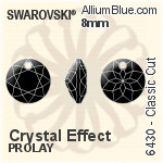 Swarovski Classic Cut Pendant (6430) 8mm - Color