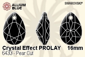 スワロフスキー Pear カット ペンダント (6433) 16mm - クリスタル エフェクト PROLAY - ウインドウを閉じる