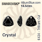 Swarovski Trilliant Cut Pendant (6434) 10.5mm - Crystal Effect PROLAY