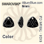 Swarovski Trilliant Cut Pendant (6434) 8mm - Color