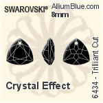 Swarovski Trilliant Cut Pendant (6434) 8mm - Clear Crystal