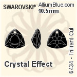 Swarovski Trilliant Cut Pendant (6434) 14.5mm - Clear Crystal