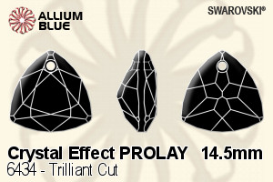 Swarovski Trilliant Cut Pendant (6434) 14.5mm - Crystal Effect PROLAY