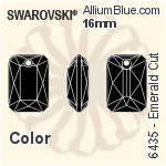 Swarovski Elliptic Cut Pendant (6438) 16mm - Crystal Effect